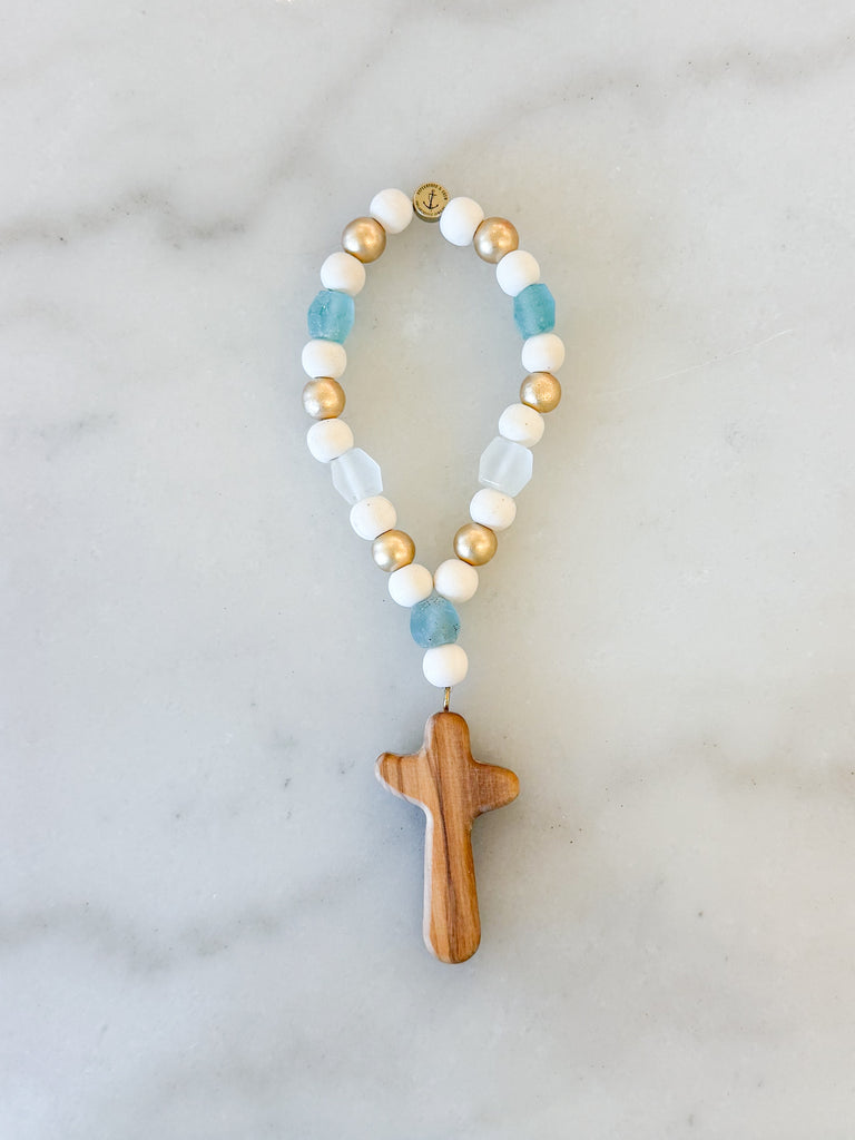 Shell Blessing Bead Ornament