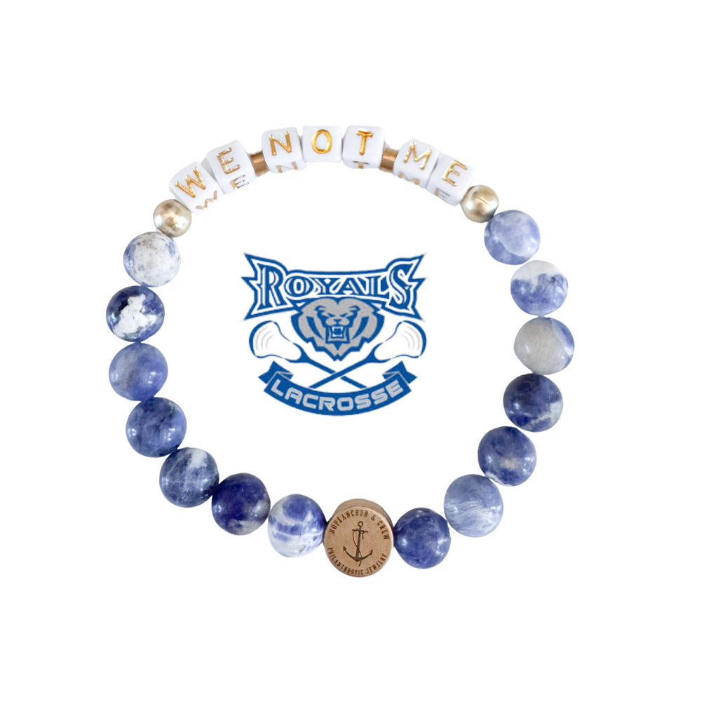 We Not Me- HSE LAX Stone Bracelet